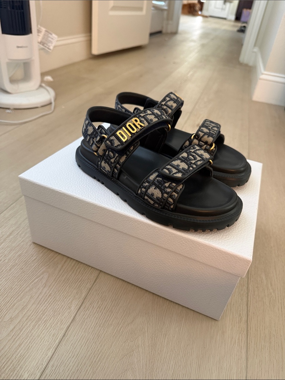 Dior classic logo sandals